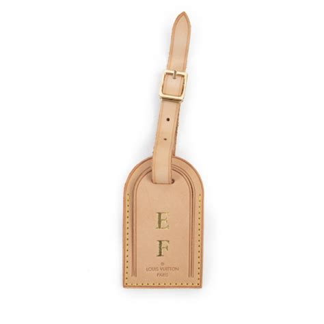 louis vuitton name tag price